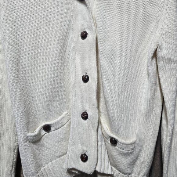 Lilly Pulitzer Ivory Knit Button Cardigan - Picture 2 of 5